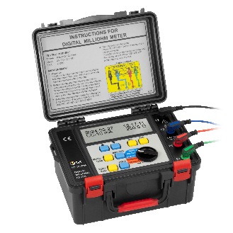 PCE Instruments Milliohmmeter PCE-MO 2006 Messbereich 0 mΩ ... 2.000 Ω |Auflösung 0,1 mΩ |Interner Speicher-Beschreibung lesen