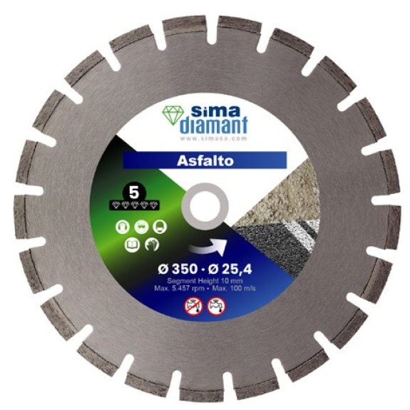 Disque Diamant Coupe Humide-à Sec Asphalte 300 mm Disque Diamant Coupe Humide-à Sec Asphalte 300 mm-Lire la description