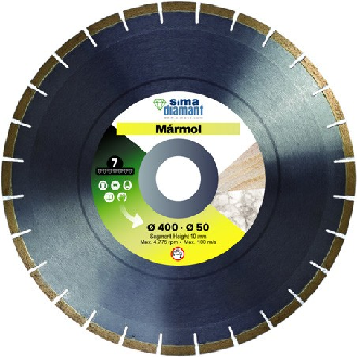 Disque diamant pour coupe humide 500 mm-Lire la description