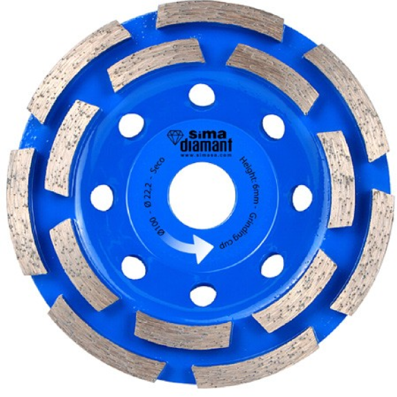 Disque Diamant Coupe à Sec Ponçage Universel 180 mm Disque Diamant Coupe à Sec Ponçage Universel 180 mm-Lire la description