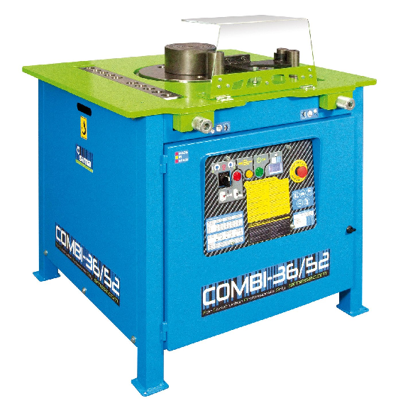 Cintreuse et cisaille 400V 4Hp COMBI-36-52 Cintreuse et cisaille 400V 4Hp COMBI-36-52-Lire la description