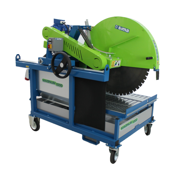 Coupe blocs 1000 mm 400V MAGNUM-1000-Beschreibung lesen