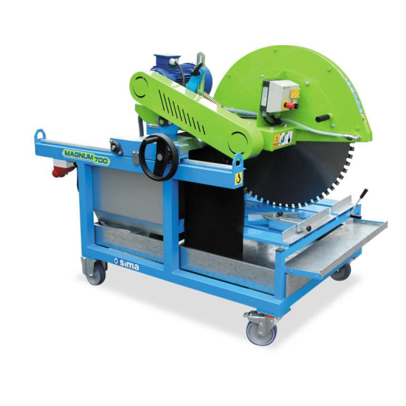 Coupe blocs 725 mm 400V MAGNUM-700-Beschreibung lesen