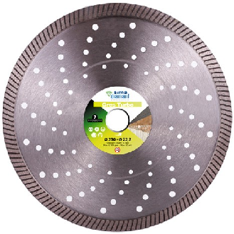 Disque Diamant Coupe à Sec Gres Turbo 115 mm-Lire la description