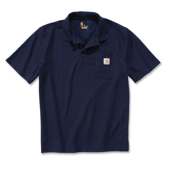 Polo WORKWEAR POCKET TXL navy - CARHARTT - S1K570NVYXL-Lire la description