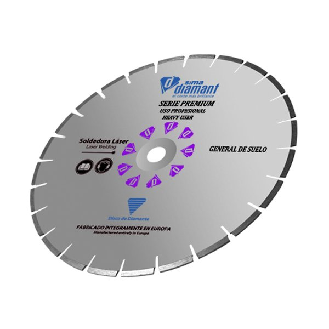 Disque diamant 350 mm pour coupe humide d'asphalte-Lire la description