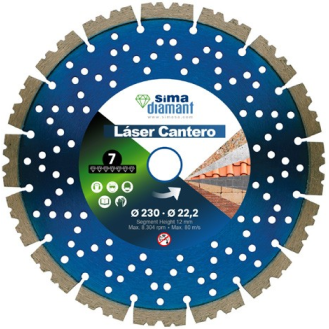 Disque Diamant Coupe à Sec Laser Cantero 115 mm-Lire la description
