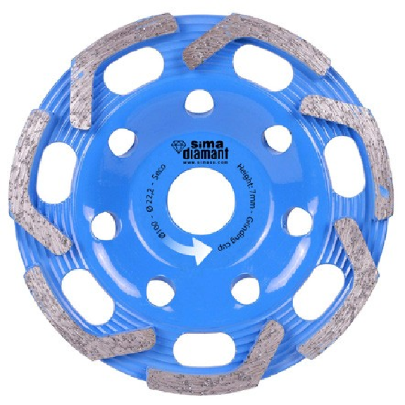 Disque diamant 180 mm pour béton et granit-Lire la description