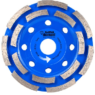 Disque Diamant Coupe à Sec Ponçage Universel 125 mm-Lire la description