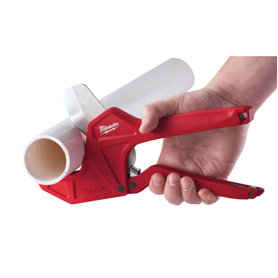 Tijera con carraca para PVC - Ratcheting PVC Cutter 63 mm-Leer más