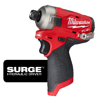 Atornillador de impacto silencioso subcompacto ¼\\\ hex M12 FUEL SURGE - M12 FQID-0"-Leer más