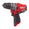 Taladro percutor subcompacto M12 FUEL con portabrocas desmontable - M12 FPDX-0