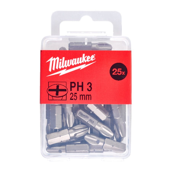 Puntas de atornillar - PH 3 x 25 mm - 25 pcs-Leer más