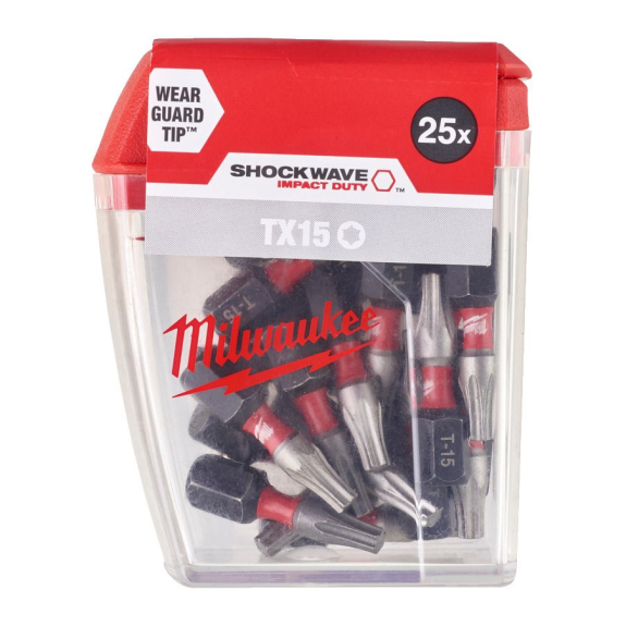 Puntas de impacto Shockwave Impact Duty TX - CD Tic Tac TX40 x 25 mm (25 pcs) - 10 pcs-Leer más
