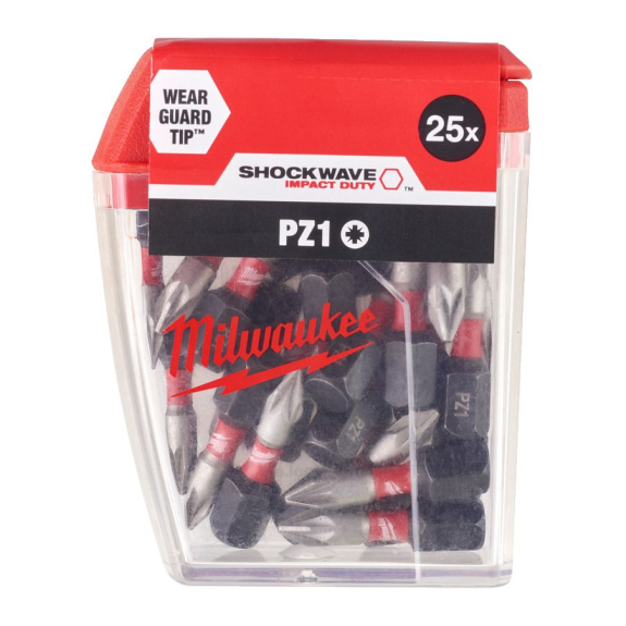 Embout de vissage  "4932430862" shockwave Pozidriv pz1 long. 90 m/m-Lire la description