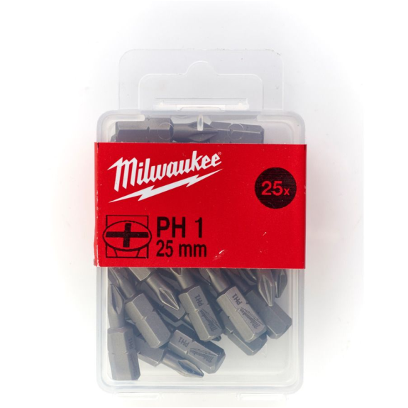 Puntas de atornillar - PH 1 x 25 mm - 25 pcs-Leer más