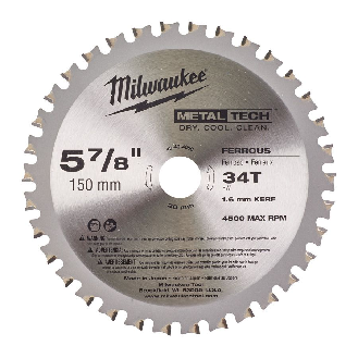 Discos para sierra circular para Metal - F 150 x 20 x 34 - 1 pc-Beschreibung lesen