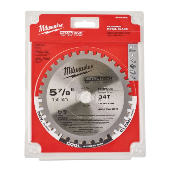 Discos para sierra circular para Metal - F 150 x 20 x 34 - 1 pc-Leer más