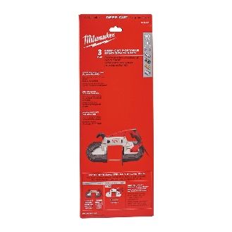 Hoja para sierra cinta de 1140mm (Con cable y M18 FUEL) - 1139.83 mm x 10 Tpi - 3 pcs-Leer más