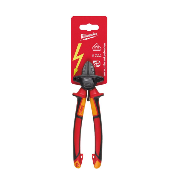 VDE Diagonal Cutter 180mm-Leer más