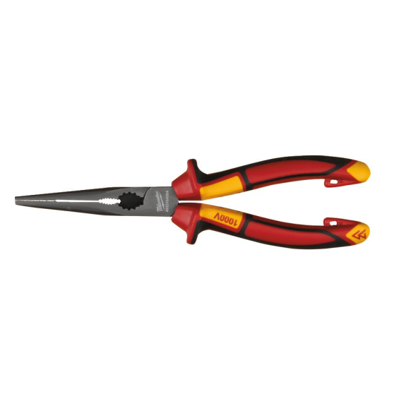 VDE Long Round Nose Pliers 205mm-Leer más