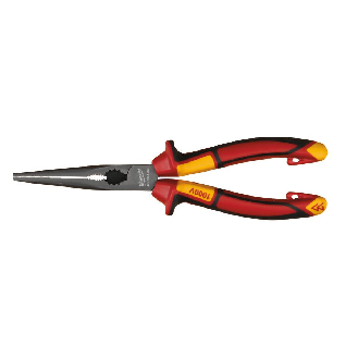 VDE Long Round Nose Pliers 205mm-Leer más