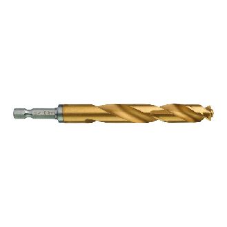 Brocas para metal Shockwave RED HEX HSS-G Tin - Shockwave HSS-G TiN Red Hex 12.5 mm - 1 pc-Leer más
