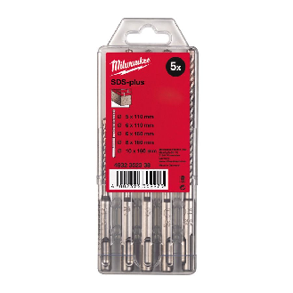 Juegos de brocas SDS-Plus M2 - 2 cortes - SDS-Plus M2 Set - 5 pcs-Leer más