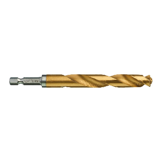 Brocas para metal Shockwave RED HEX HSS-G Tin - Shockwave HSS-G TiN Red Hex 12 mm - 1 pc-Leer más