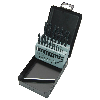 Estuche de brocas para metal HSS estampadas - DIN 338 - HSSR Set - 19 pcs