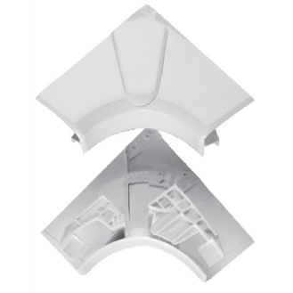 Angle intérieur pour goulotte à clippage direct Mosaic 50x80mm - blanc-Beschreibung lesen