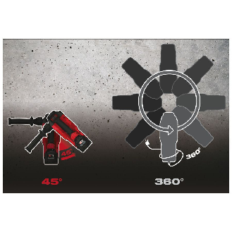 Martillo combinado SDS-Max 8kg M18 FUEL ONE-KEY - M18 FHM-0C-Beschreibung lesen