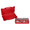Juegos de vasos y carracas - 3/8 Drive 32 pc Ratchet + Socket Set  Metric