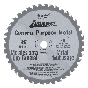 Discos para sierra circular para Metal - F 203 x 15,87 x 42 - 1 pc