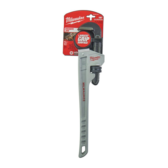 Llaves Stillson de aluminio y acero - 18\\\ Aluminium Pipe Wrench"-Leer más