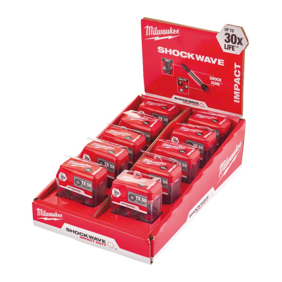 Puntas de impacto Shockwave Impact Duty TX - CD Tic Tac TX50 x 25 mm (15 pcs) - 10 pcs-Leer más