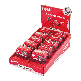 Puntas de impacto Shockwave Impact Duty TX - CD Tic Tac TX50 x 25 mm (15 pcs) - 10 pcs-Leer más