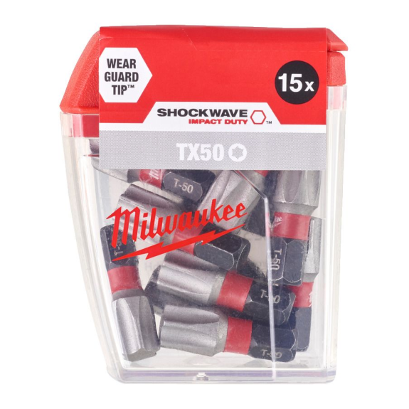 Puntas de impacto Shockwave Impact Duty TX - CD Tic Tac TX50 x 25 mm (15 pcs) - 10 pcs-Leer más