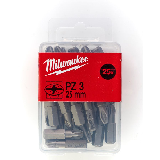Puntas de atornillar PZ - PZ 3 x 25 mm - 25 pcs-Leer más