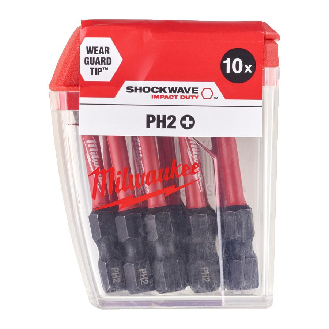 Puntas de impacto Shockwave Impact Duty PH - CD Tic Tac PH2 x 50 mm (10 pcs) - 10 pcs-Leer más