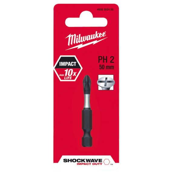Puntas de impacto Shockwave Impact Duty PH - Shockwave PH2 x 90 mm - 1 pc-Leer más
