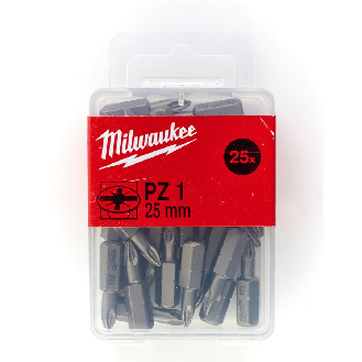 Puntas de atornillar PZ - PZ 1 x 25 mm - 25 pcs-Leer más