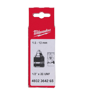 Portabrocas automáticos - 1.5 - 13 - ½\\\ / 20 / 2 sleeve without safety screw industrial - 1 pc"-Leer más