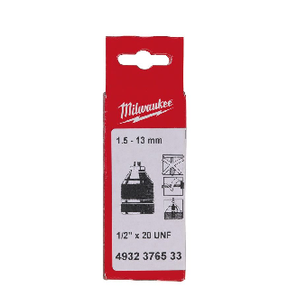 Portabrocas automáticos - 1.5 - 13 - ½\\\ / 20 / 2 sleeve with safety screw - 1 pc"-Leer más
