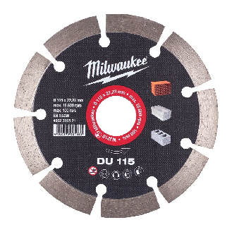 Discos de diamante DU - DU 125 mm - 1 pc-Leer más