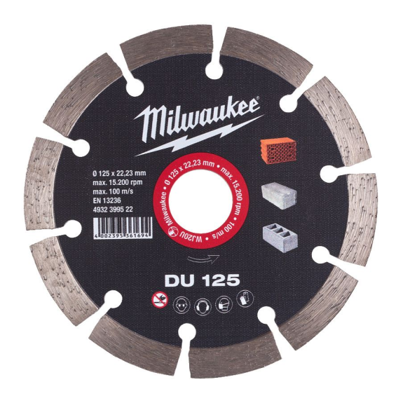 Discos de diamante DU - DU 125 mm - 1 pc-Leer más