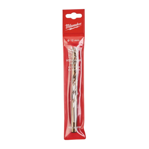 Brocas para metal HSS-Co - DIN 338 - HSSGC 12.0 x 151 - 1 pc-Leer más