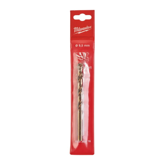 Brocas para metal HSS-Co - DIN 338 - HSSGC 9.5 x 125 - 1 pc-Leer más
