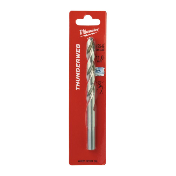 Brocas para metal THUNDERWEB - DIN 338 - TW 11.0 x 142 - 1 pc-Leer más