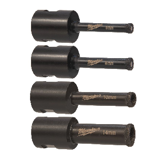 Brocas de diamante DIAMOND MAX - M14 Diamond Drill 4pc Set-Leer más